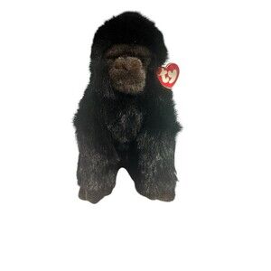 TY Classic Plush BABY GEORGE the Gorilla 12” With Tag Plush Stuffed Animal Toy